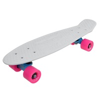 Penny Board SLV NEON 22INCH, Alb/Roz