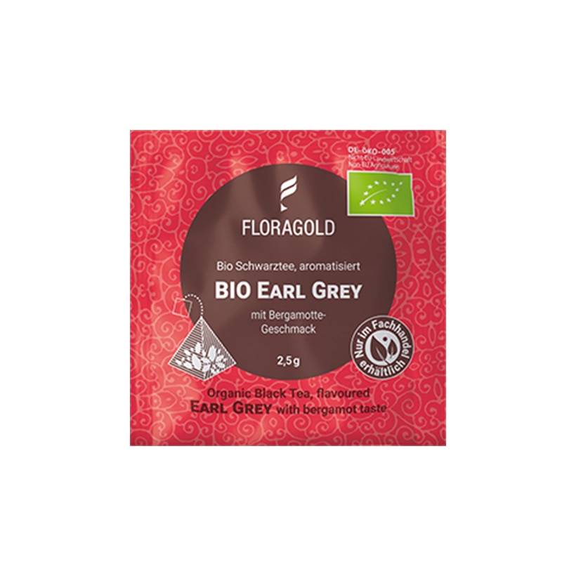 Черен чай Earl Grey Floragold, 15 пирамиди - eMAG.bg