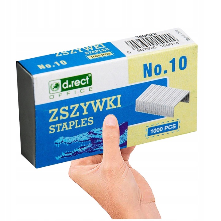 D.RECT ОФИС СКОБИ 10MM 1000БР.