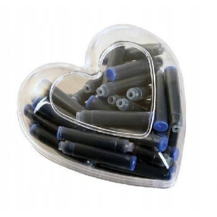 Cresco tinta utántöltők, kék, 50 db