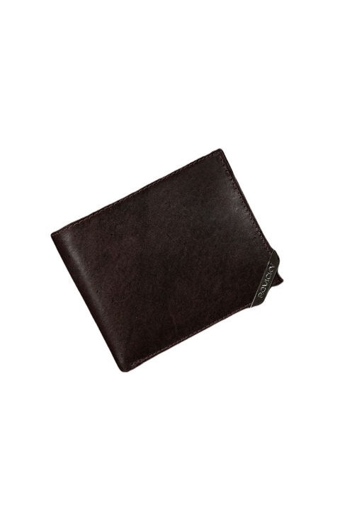 Férfi bőr pénztárca, Rovicky, Parma, fekete, Univerzális