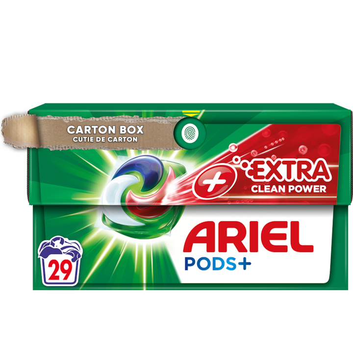 Ariel PODS+ Extra Clean Power mosókapszula, 29 mosás