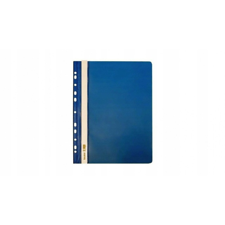 Biurfol папка, A4, PVC, синя, 10 бр