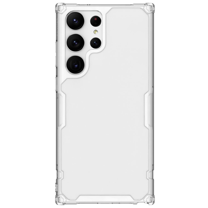 Husa telefon spate, Nillkin, Silicon, pentru Samsung Galaxy S23 Ultra, Transparent