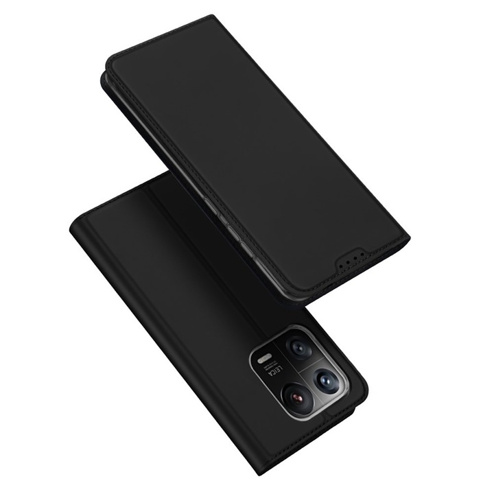 RMPACK Husa pentru notebook Xiaomi 13 Pro magnetica DUX DUCIS Skin Pro Series Stand Up Card Holder Negru