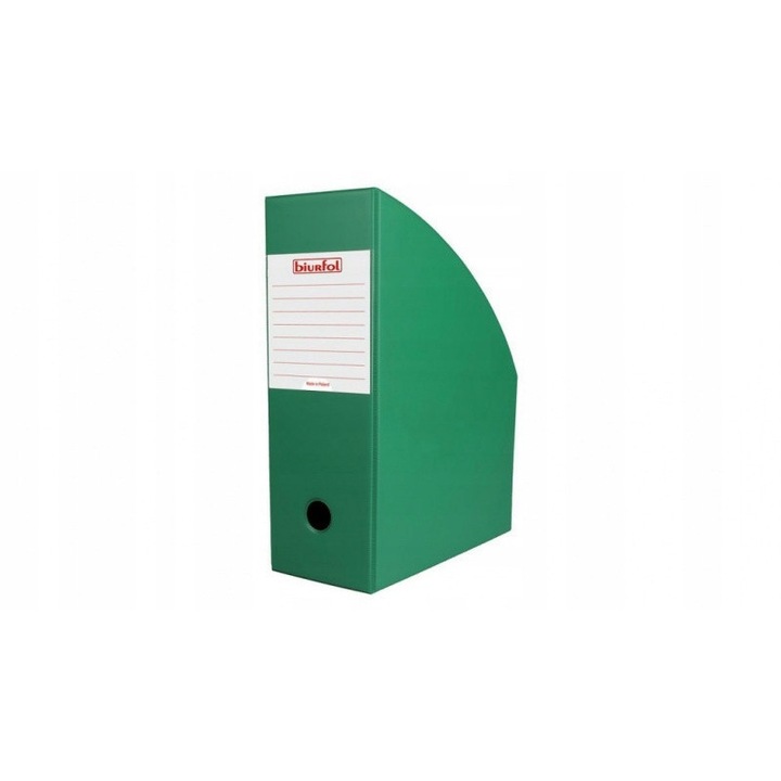 Biblioraft, Biurfol, PVC, 10 см, зелен
