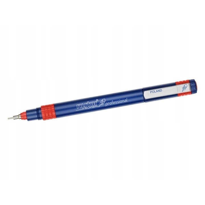 Рапидографска писалка, Rystor, 0/18 mm, Синя