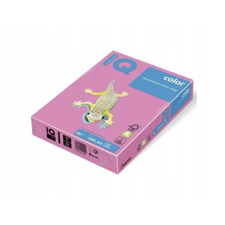 Hartie de imprimare, Mondi, A4, 500 coli, A4, Roz