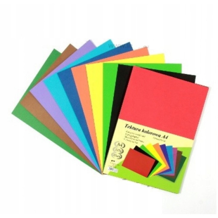 Karton kézi munkához, Penword, A4, 20 lap, Multicolor