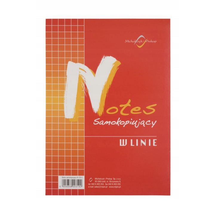 Jegyzetfüzet A6, Michalczyk I Prokop, 40 lap, piros