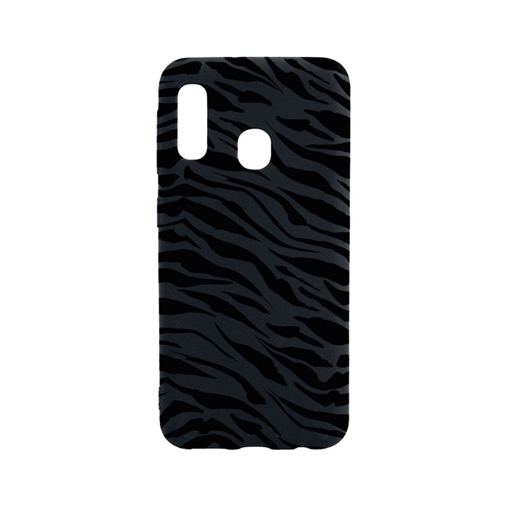 BestCase Slim Szilikon 0.8MM telefontok, Huawei P30 Lite, Tiger Pattern, B 1058