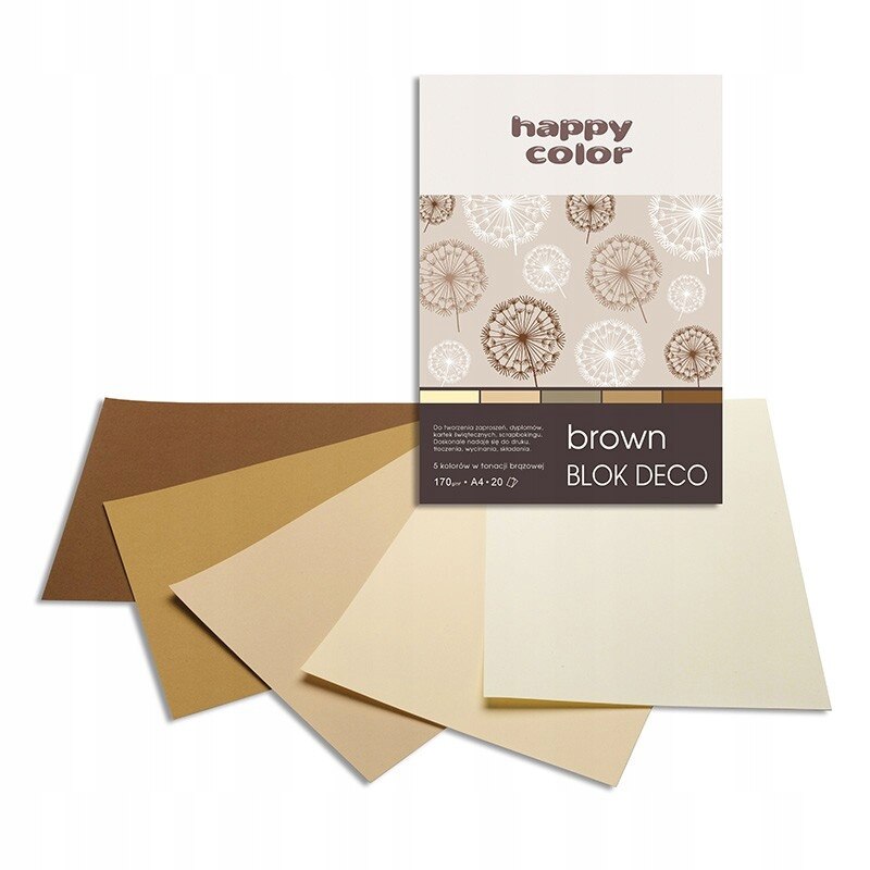 Декоративна подложка, Happy Color, формат А4, бежова - eMAG.bg