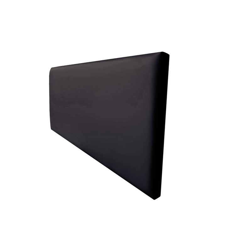 Табла за легло Malin, Черно кадифе, 60 х 120 см