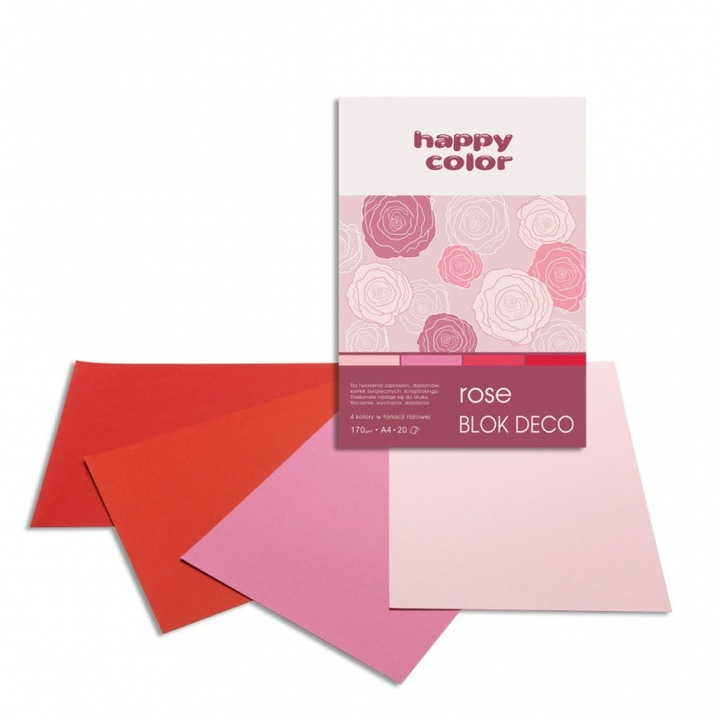 Цветни хартии, Happy Color, A5, 20 бр