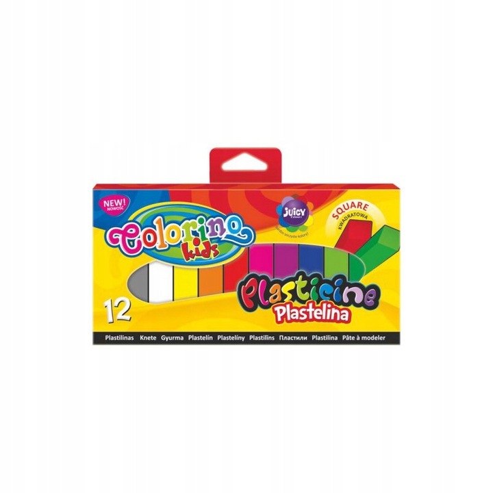 Пластилин Colorino, 12 Цвята