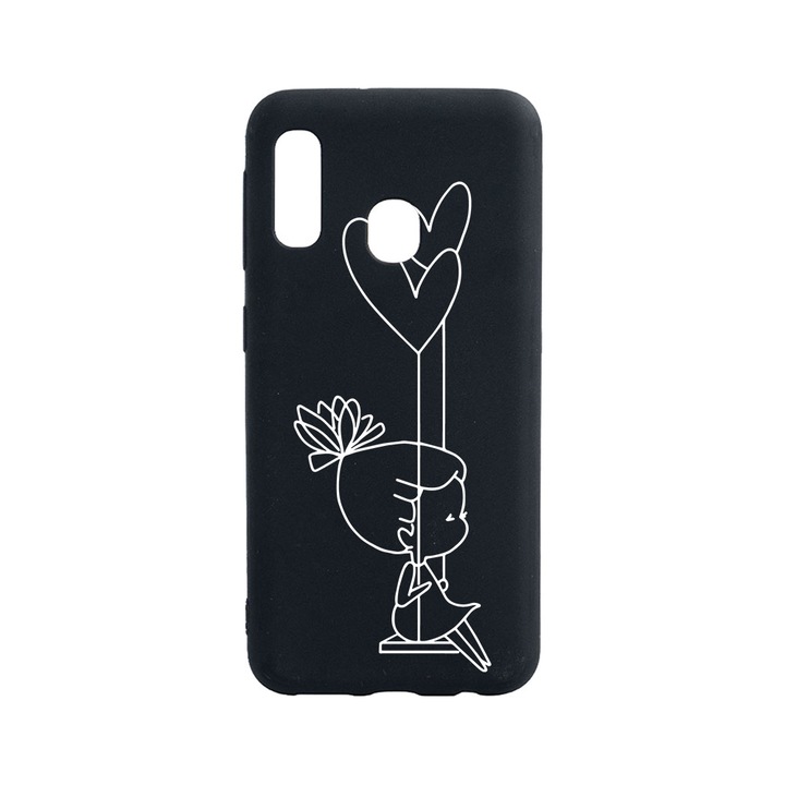 BestCase Slim Szilikon 0.8MM telefontok, Huawei P30 Lite, My Little Girl, B 1050