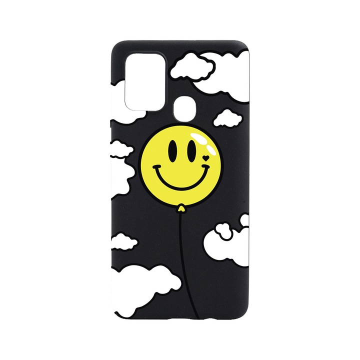 BestCase Slim Szilikon 0.8MM telefontok, Realme C12, Balloon Smiley, B 957