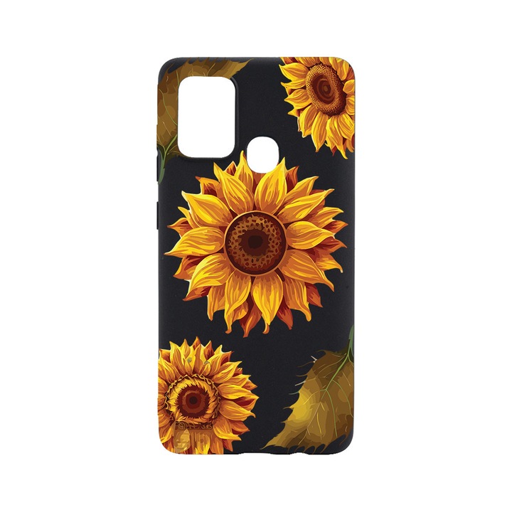 BestCase Slim Szilikon 0.8MM telefontok, Realme C25s / 7i Global, Sun Flower, B 1070