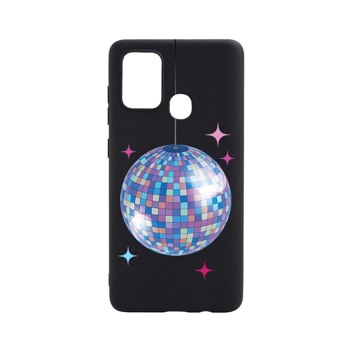 BestCase Slim Szilikon 0.8MM telefontok, Realme C12, Disco Ball, B 1006