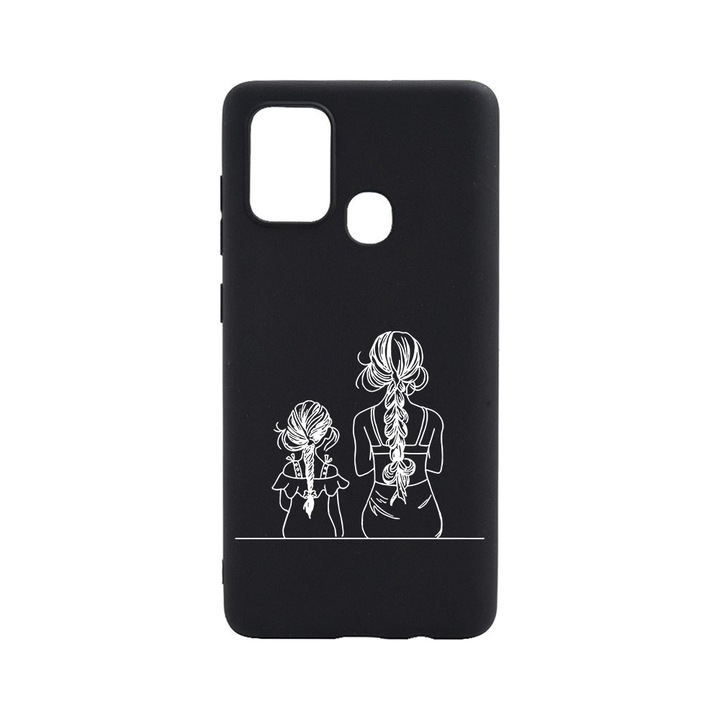BestCase Slim Szilikon 0.8MM telefontok, Realme C12, Mom And Daughter, B 1048