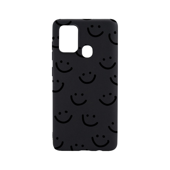 BestCase Slim Szilikon 0.8MM telefontok, Realme C25s / 7i Global, Smiley, B 1056