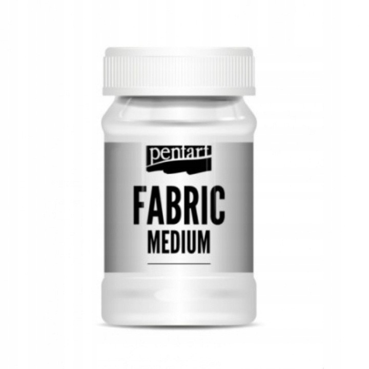 Боя Pentart, за текстил и кожа, бяла, 100 мл