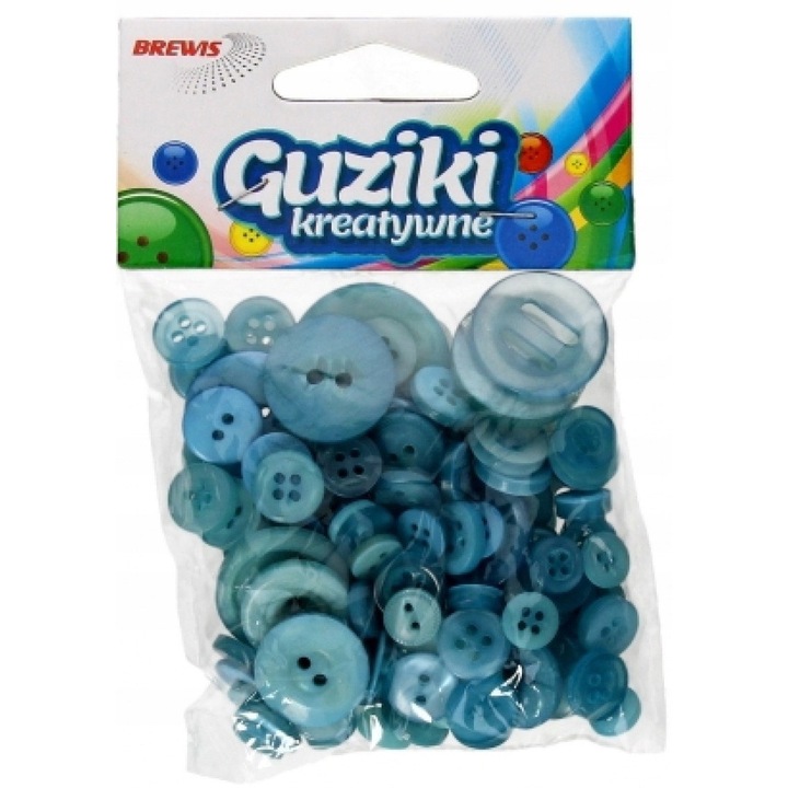 Set de nasturi decorativi, Brewis, Albastru