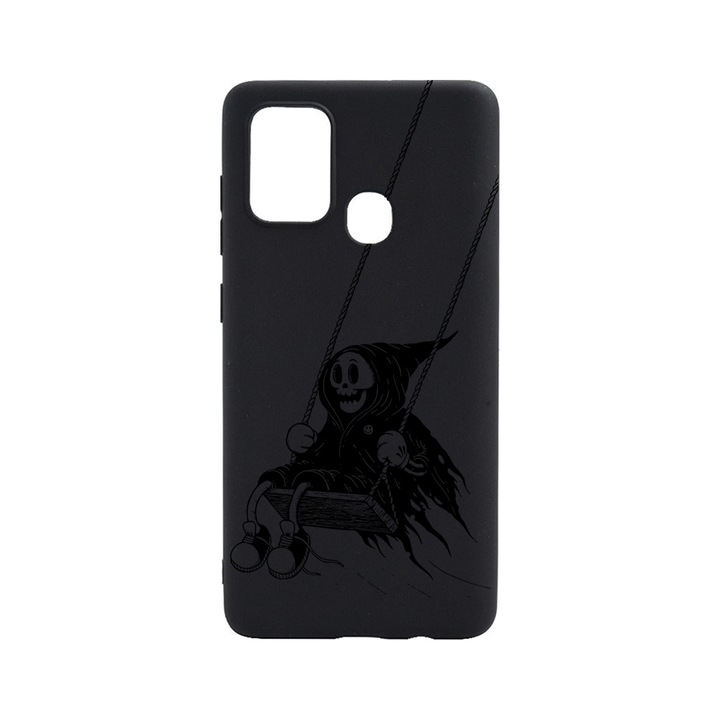 BestCase Slim Szilikon 0.8MM telefontok, Realme C25s / 7i Global, Death Swinging, B 1063