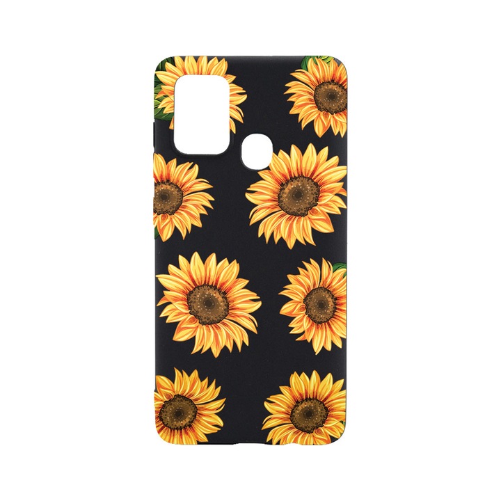 BestCase Slim Szilikon 0.8MM telefontok, Realme C25s / 7i Global, Sun Flower, B 1069