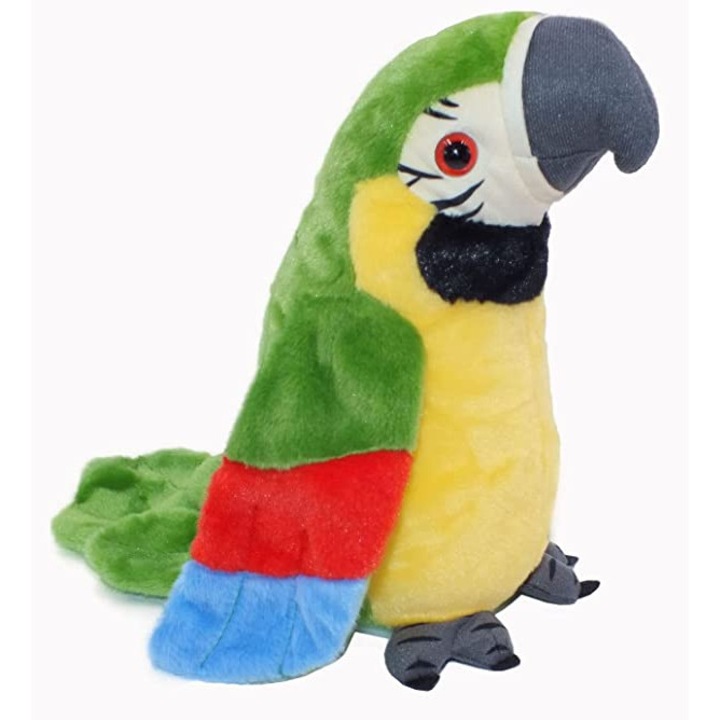 Jucarie vorbitoare + 3 ani, repeta tot ce aude, Verde