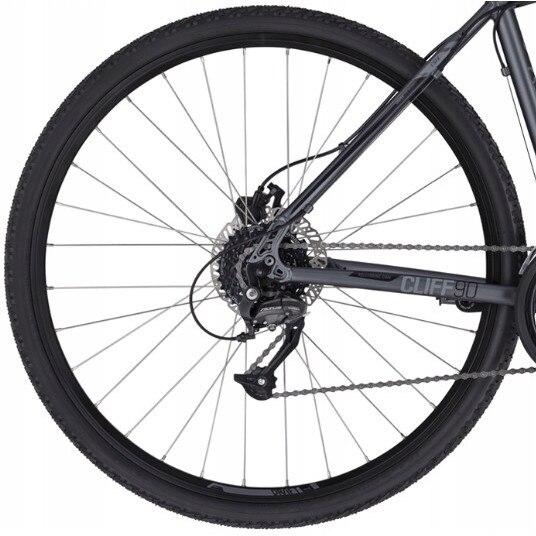Bicicleta Cliff 90 Deep 2022, Kellys, Roti de 29 inch, Cadru XL, Negru