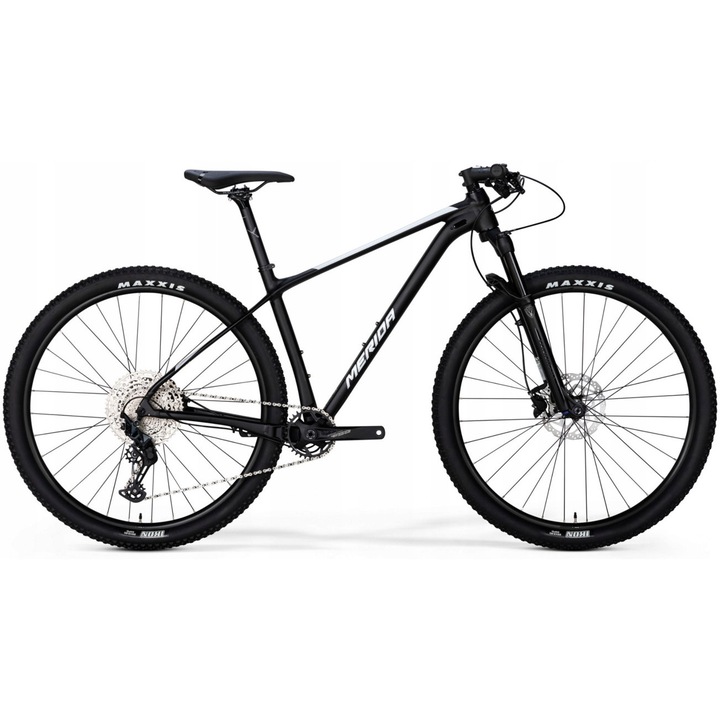 Bicicleta Big Nine 300 2022, Merida, Roti 29 inch, Cadru 21 inch, Negru/Alb