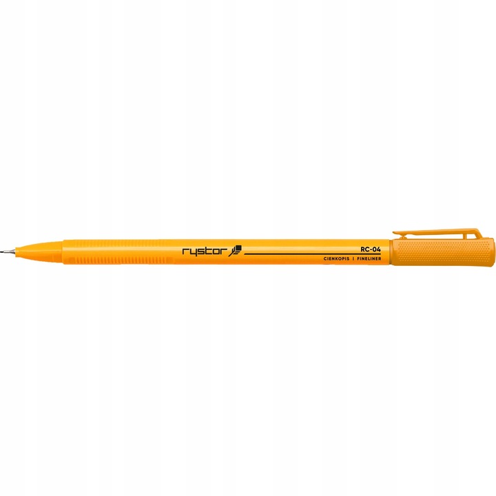 Pix Fine Line, Rystor, Plastic, Portocaliu