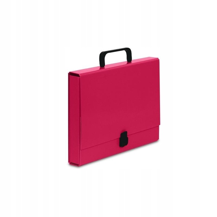 SERVIETA PENTRU DOCUMENTE CU MANER CLASIC, ROZ