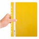 Папки Biurfol, A4, PVC, Жълта, 10 броя
