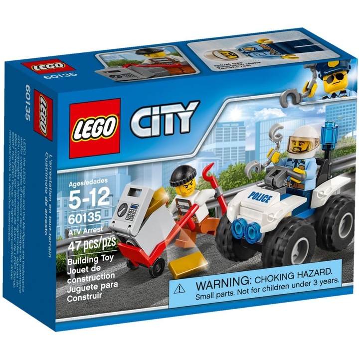 LEGO® City Police 60137 Bajba került vontató
