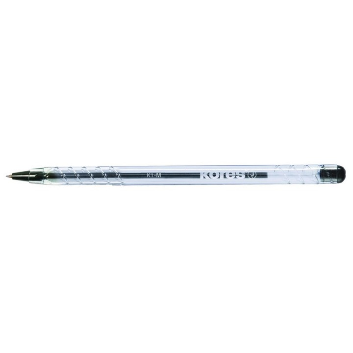 Pix de Unica Folosinta K1 Kores, Negru, Varf de 0.7 mm