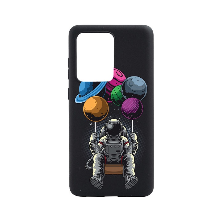 BestCase Slim Szilikon 0.8MM telefontok, Huawei P40, Astronaut, B 995