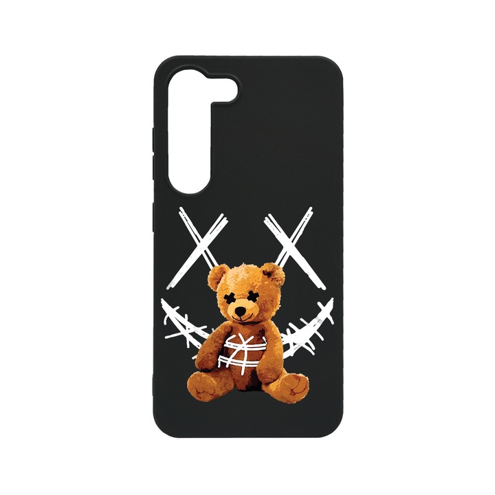 BestCase Slim Szilikon 0.8MM telefontok, Samsung Galaxy S23, Teddy Bear Smile, B 982