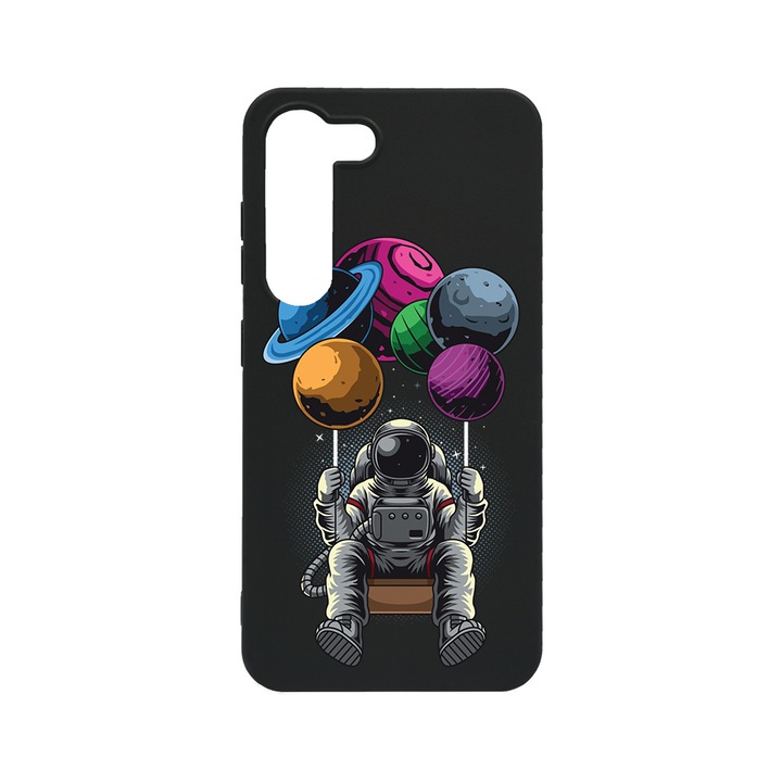 BestCase Slim Szilikon 0.8MM telefontok, Samsung Galaxy S23, Astronaut, B 995