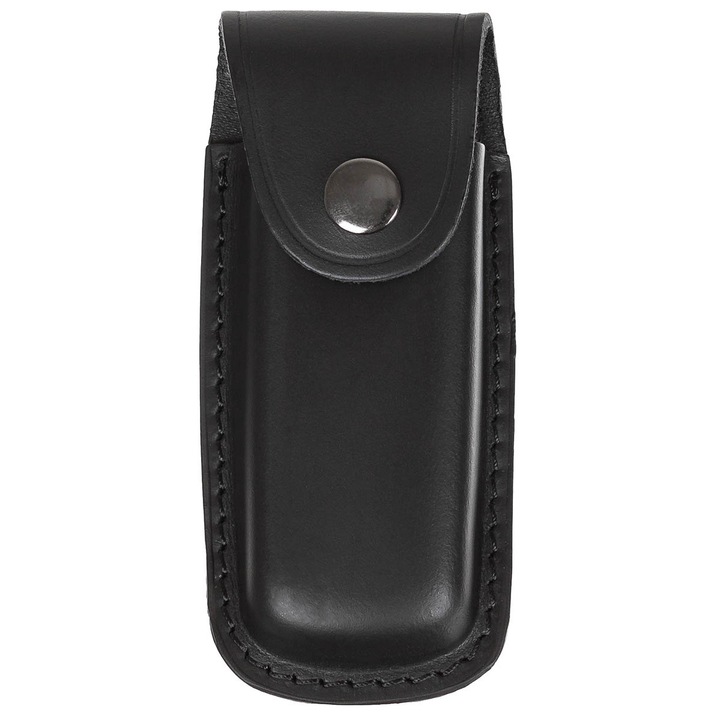 Teaca pentru cutit sau briceag Piele Neagra 11 x 4 x 1,5 cm Fox Outdoors 46732A