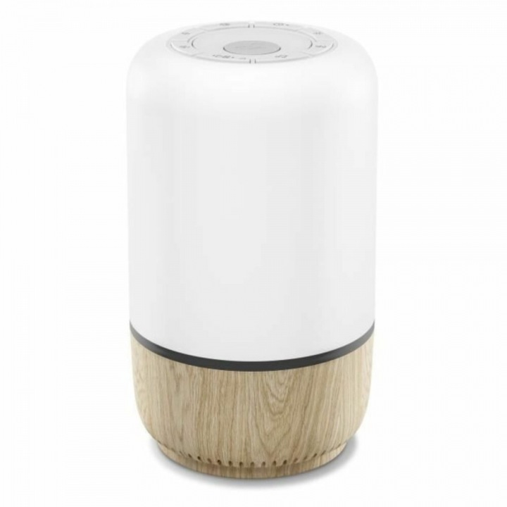 Lampa de veghe smart Maxi Cosi Soothe Light & Sound cu lumina si sunete compatibil cu Alexa si Google Assistant, multicolor