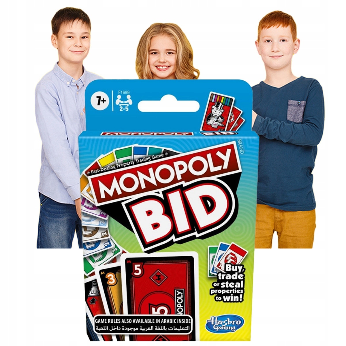 Hasbro Gaming Monopoly Junior XL Tapis de jeu 61 x 61 cm Version Hasbro Gaming Monopoly Junior XL Tapis de jeu 61 x 61 cm Version