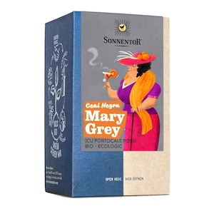 Ceai Negru Mary Grey cu Portocale Rosii Bio 18 plicuri Sonnentor