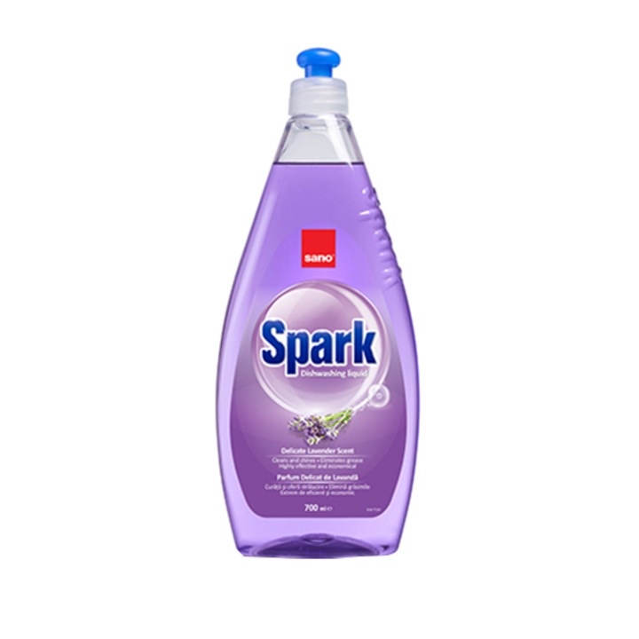 Detergent de vase Sano Spark Lavanda, 700 ml