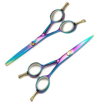 Kit 2 Foarfeci Profesionle Filat-Tuns Cameleon - 5.5cm Kit 2 Foarfeci Profesionle Filat-Tuns Cameleon - 5.5cm