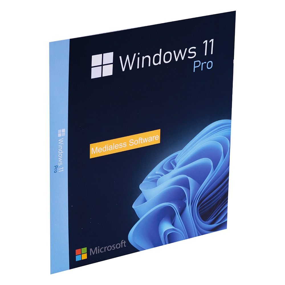 Microsoft Windows 11 Pro, 64 bit, Multilanguage, Retail, Medialess ...