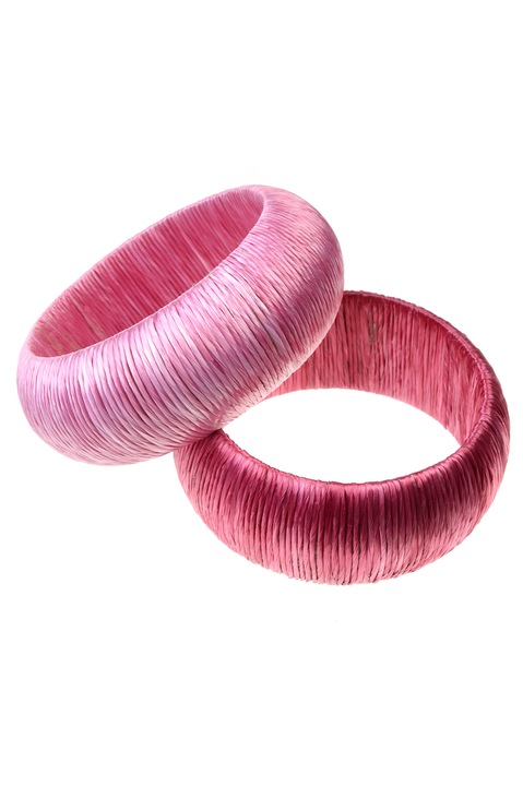 Set 2 buc bratara, Gloria Maris Handmade, 56473 Roz, 7 x 7