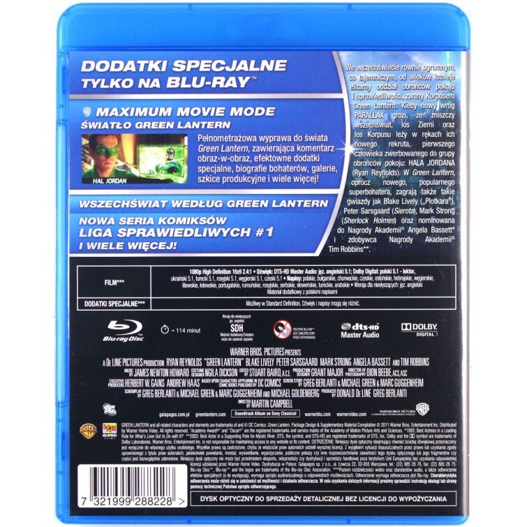 Green Lantern 3D: Protectorul Universului [Blu-Ray] - eMAG.ro