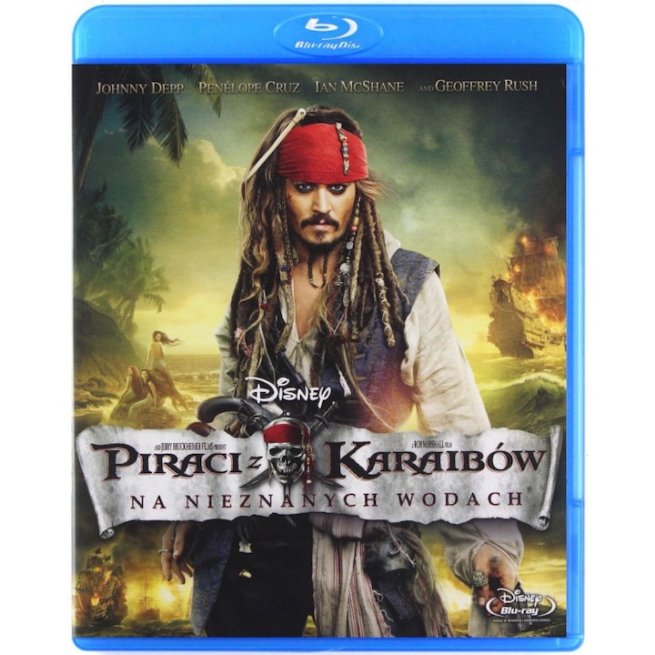 Карибски пирати: В непознати води [Blu-Ray]